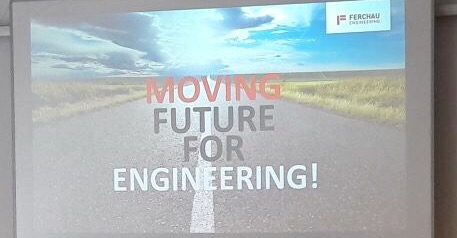 Today’s lecture “Moving Future for Engineering” was a complete success.